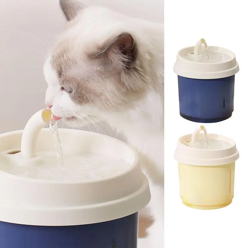 Cat Water Fountain Auto Recirculate Filter Large Capacity Filtring Cat Water Drinker USB Electric Mute Cats Water Dispenser
Cat Water Fountain Auto Recirculate Filter Large Capacity Filtring Cat Water Drinker USB Electric Mute Cats Water Dispenser