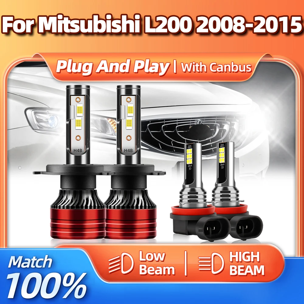 Led Headlight Bulbs 240W 40000LM Car Lights 6000K 12V Auto Headlamps For Mitsubishi L200 2008 2009 2010 2011 2012 2013 2014 2015
Led Headlight Bulbs 240W 40000LM Car Lights 6000K 12V Auto Headlamps For Mitsubishi L200 2008 2009 2010 2011 2012 2013 2014 2015