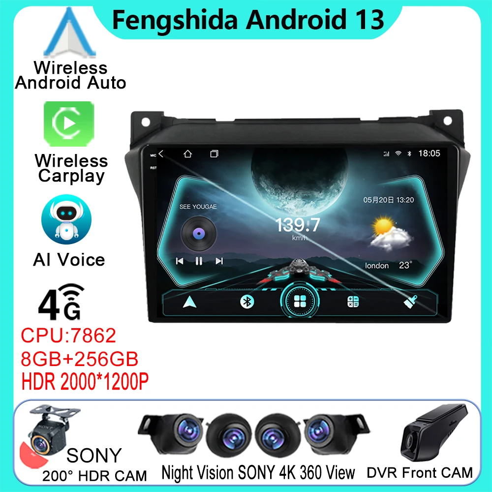 Android Auto Car Radio Stereo For Suzuki Alto 2009-2016 Car DVD Player GPS Navigation Car Accessory Support 4G LTE WIFI NO 2DIN
Android Auto Car Radio Stereo For Suzuki Alto 2009-2016 Car DVD Player GPS Navigation Car Accessory Support 4G LTE WIFI NO 2DIN