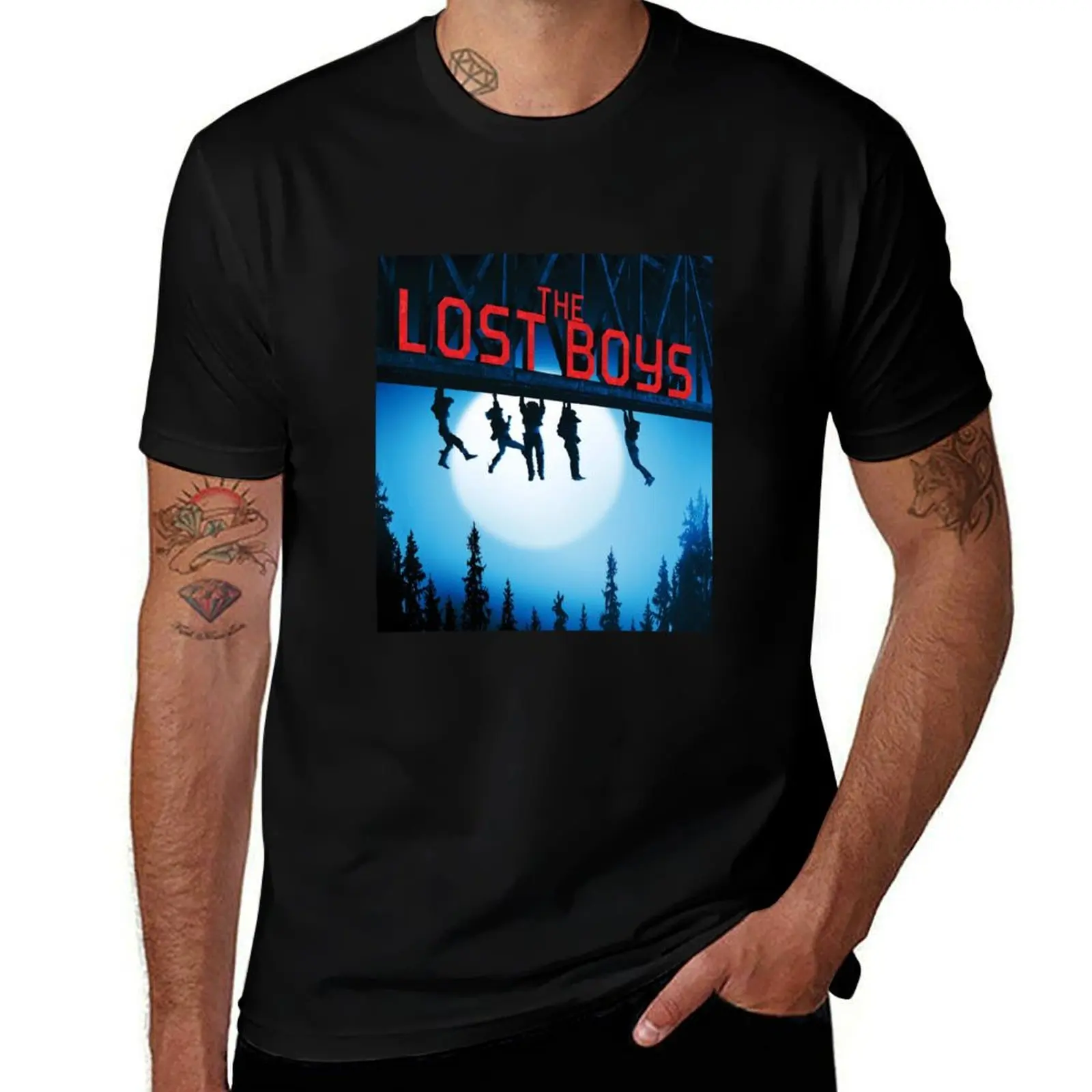 The Lost Boys 1987 T-Shirt aesthetic clothes man t shirt custom t-shirts gifts for boyfriend plain black t shirts men
The Lost Boys 1987 T-Shirt aesthetic clothes man t shirt custom t-shirts gifts for boyfriend plain black t shirts men