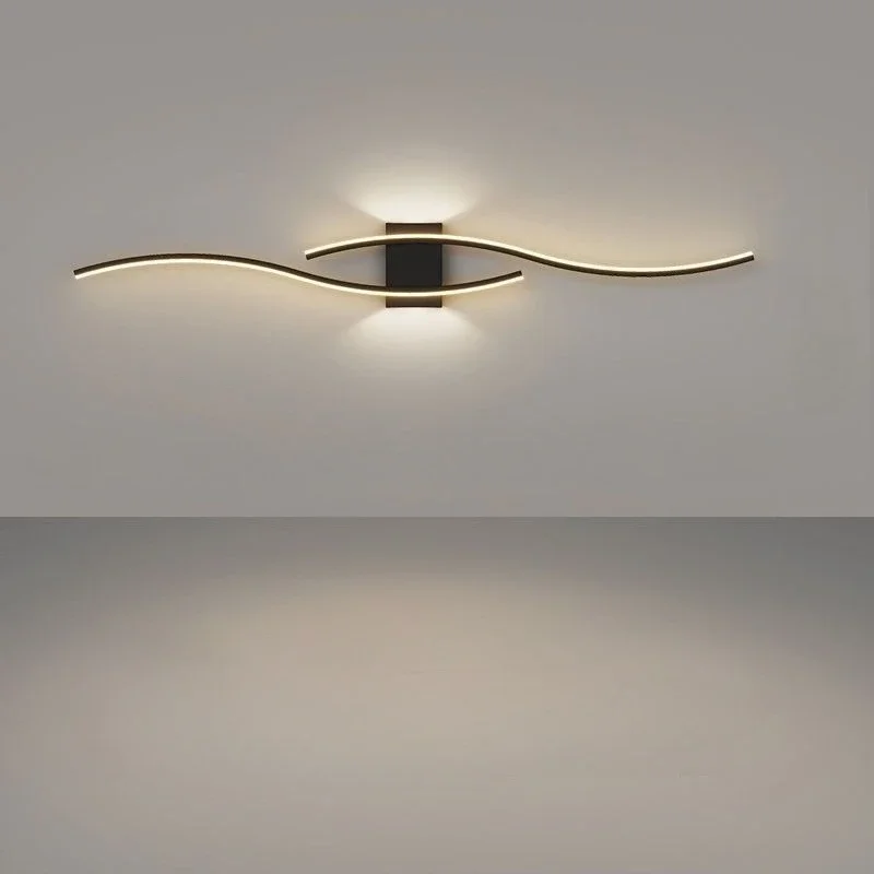 Nordic Minimalist Hyperbola Wall Lamps Led Indoor Lighting Bedroom Background Grille Light Modern Style Home Lustre Decoration
Nordic Minimalist Hyperbola Wall Lamps Led Indoor Lighting Bedroom Background Grille Light Modern Style Home Lustre Decoration