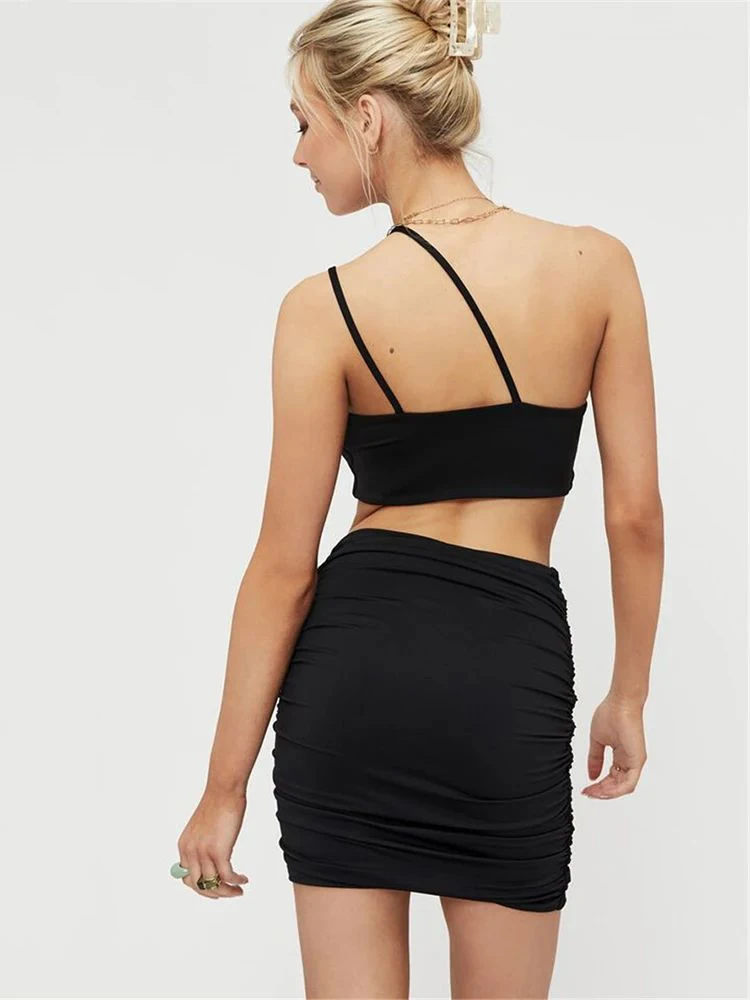 Cross border European and American women's summer new single shoulder sexy personality trend lace up back hollow out spicy girl
Cross border European and American women's summer new single shoulder sexy personality trend lace up back hollow out spicy girl