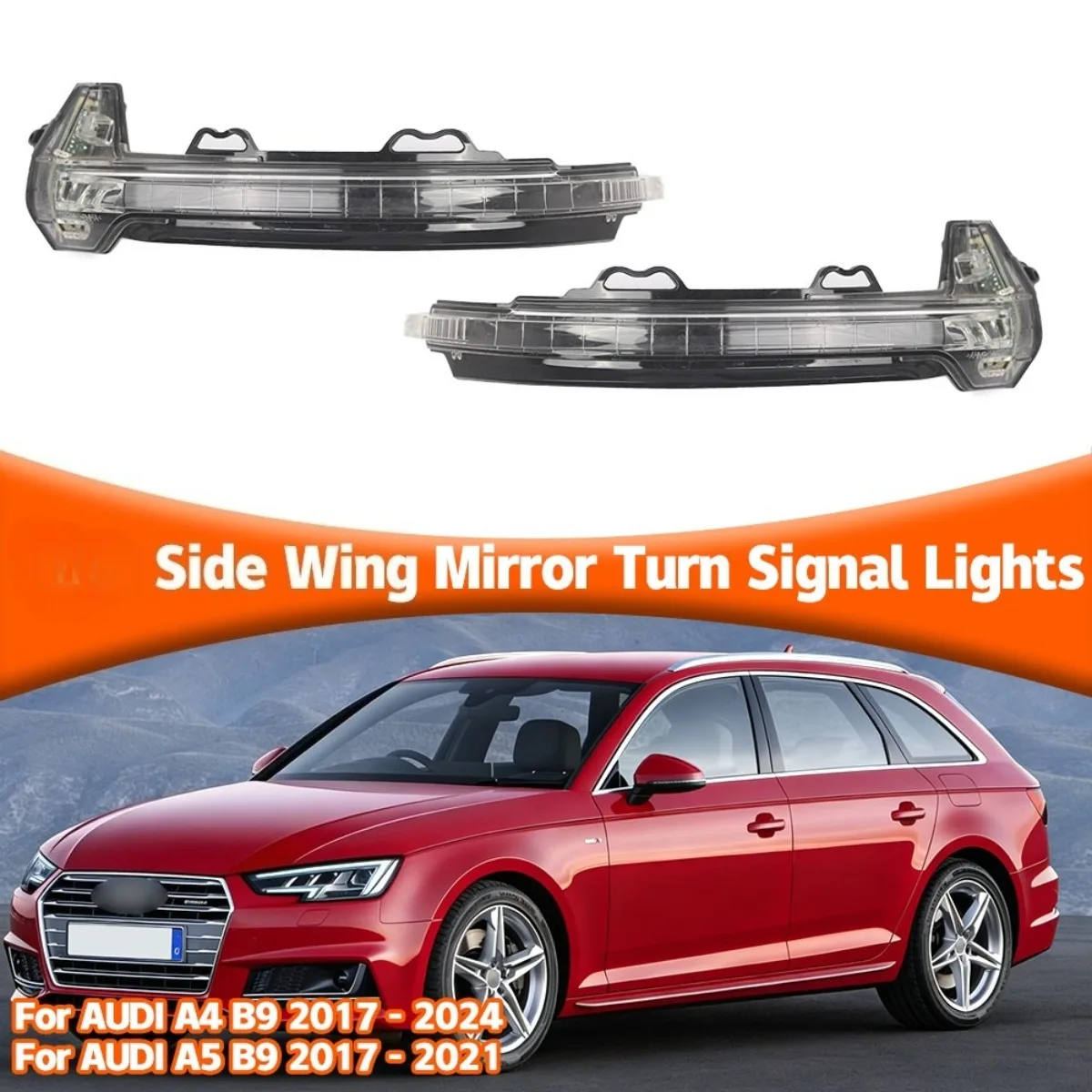 Right & Left Genuine Original Rearview Mirror LED Turn Signal Light Lamp For AUDI A4 A5 B9 2017-2024 8W0949101 8W0949102
Right & Left Genuine Original Rearview Mirror LED Turn Signal Light Lamp For AUDI A4 A5 B9 2017-2024 8W0949101 8W0949102