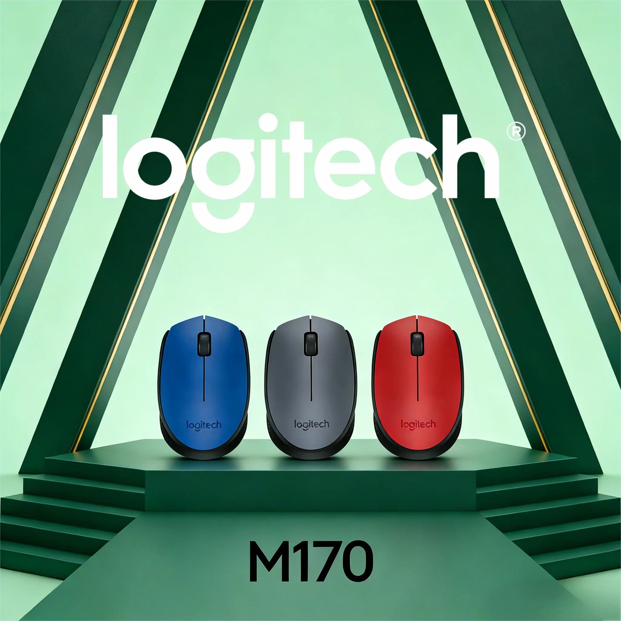Портативная беспроводная мышь Logitech M170 с эргономичным захватом для бизнеса и домашнего использования, обеспечивающая комфортное использование дома.
Портативная беспроводная мышь Logitech M170 с эргономичным захватом для бизнеса и домашнего использования, обеспечивающая комфортное использование дома.