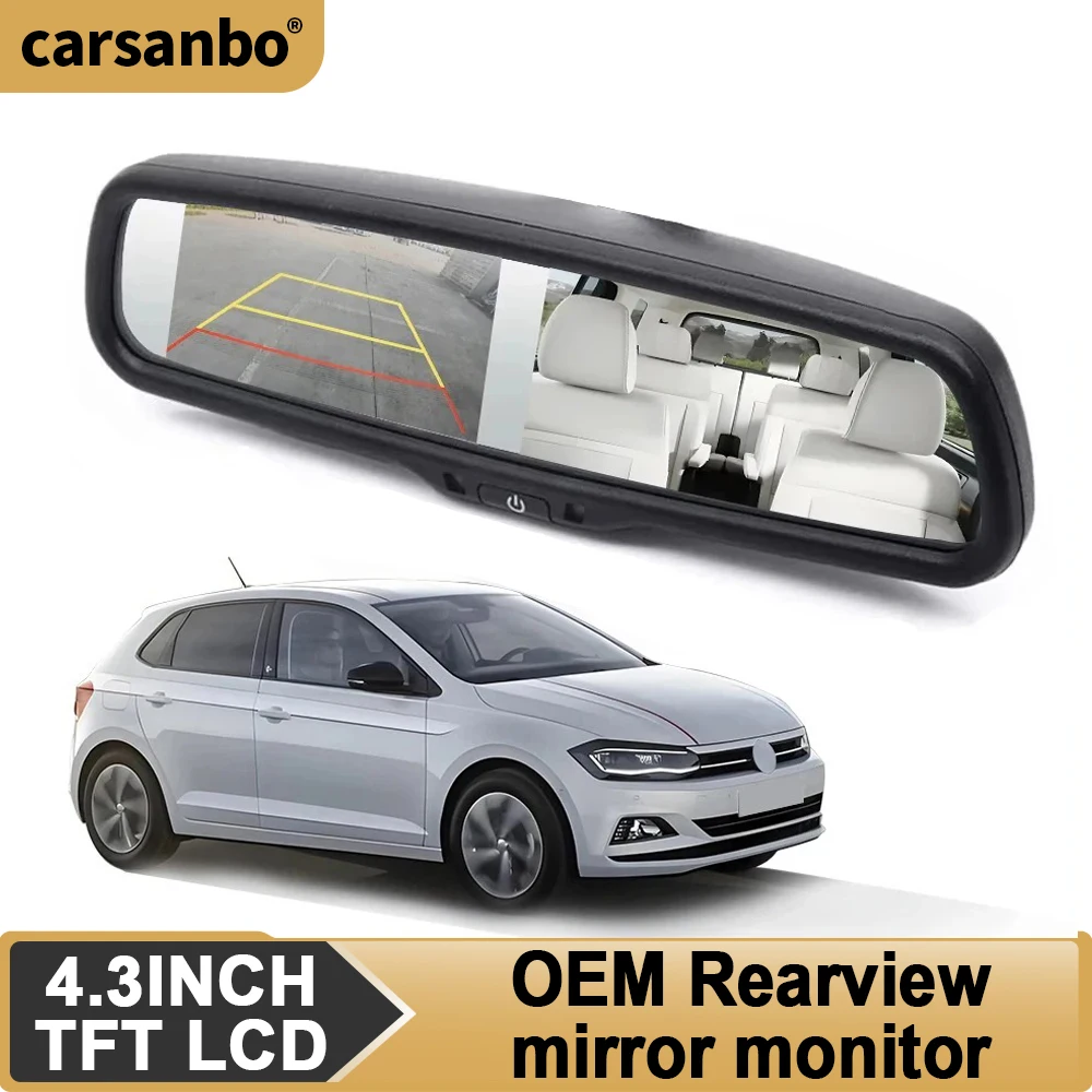 Carsanbo 4.3 Inch Car Rearview Mirror OEM Special Bracket For Kia Sportage 2007-2013 Mirror Screen With Original Special Bracket
Carsanbo 4.3 Inch Car Rearview Mirror OEM Special Bracket For Kia Sportage 2007-2013 Mirror Screen With Original Special Bracket