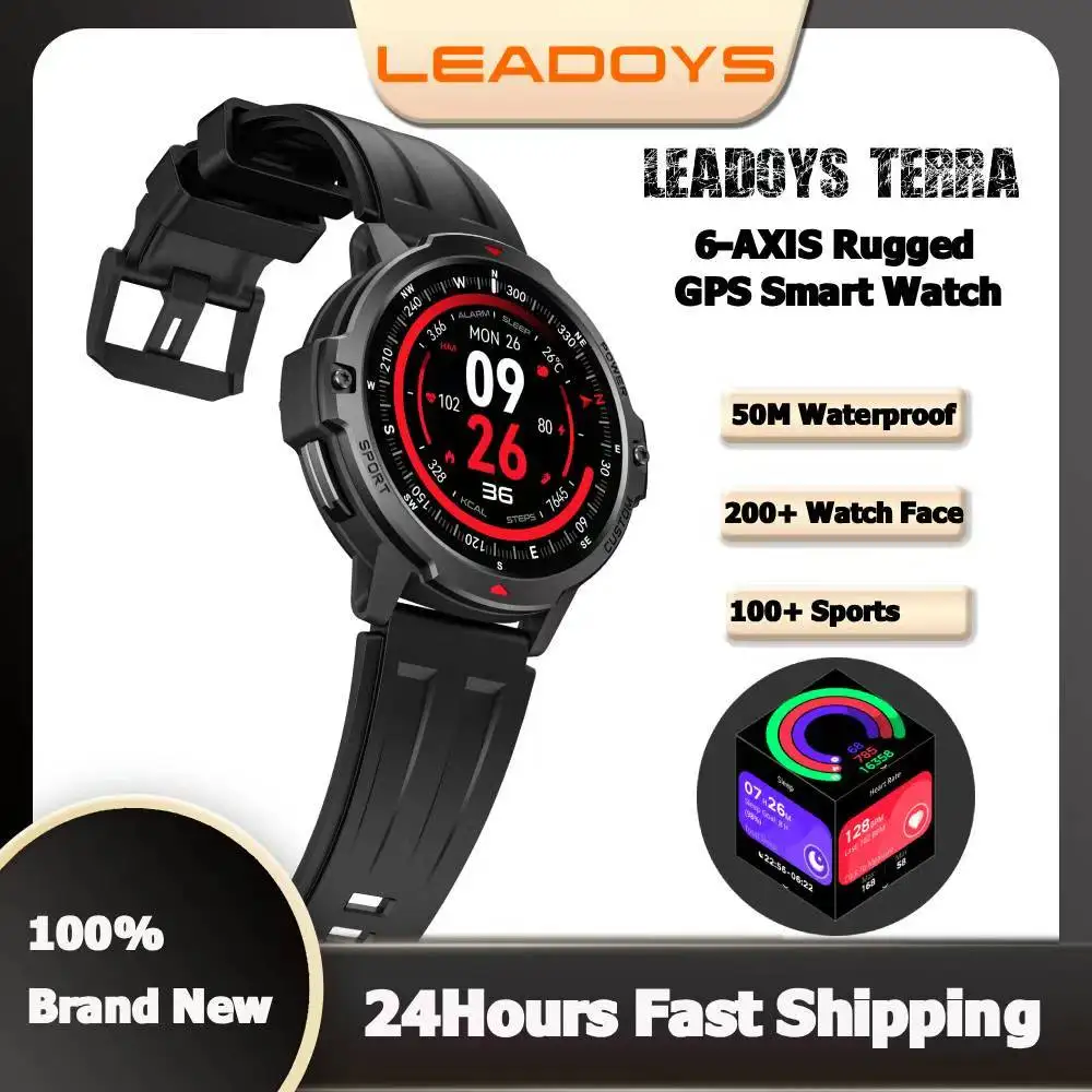 LEADOYS C31 GPS C31 Multi-Sports GPS Watch: 5-Satellite Dual-Frequency Positioning, 6-Axis Sensor & 150+ Activity Modes
LEADOYS C31 GPS C31 Multi-Sports GPS Watch: 5-Satellite Dual-Frequency Positioning, 6-Axis Sensor & 150+ Activity Modes