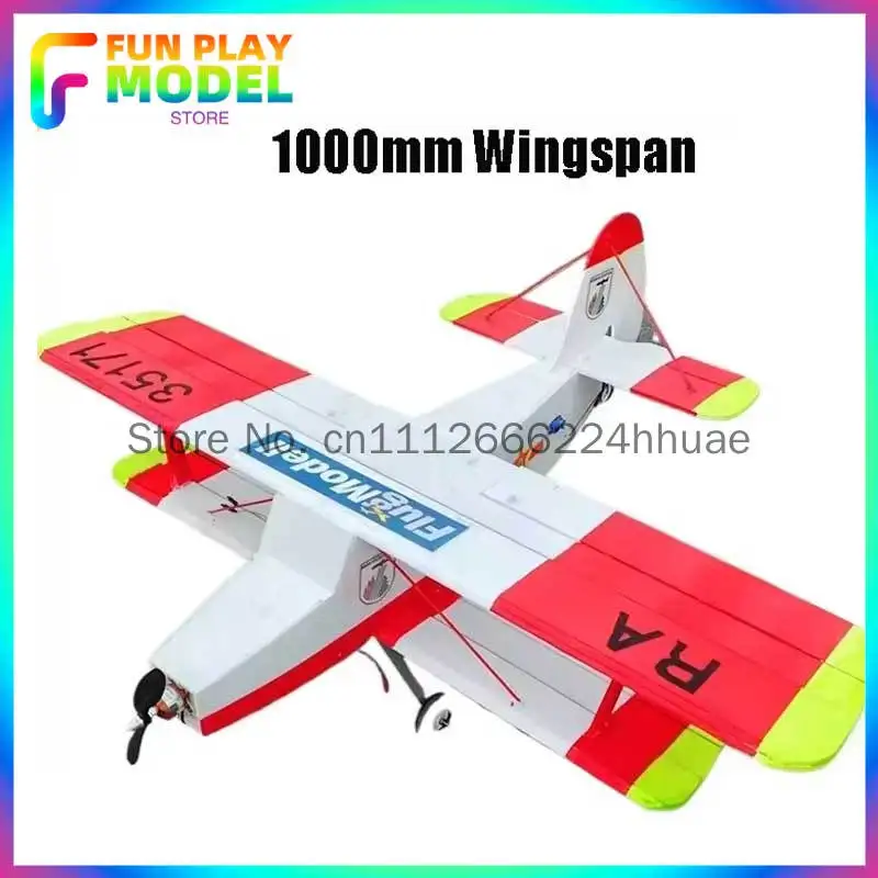 Model Assembly Short Takeoff And Landing Jungle Biplane Slow Flying Fixed Wing Biplane Model Aircraft Transport Aircraft