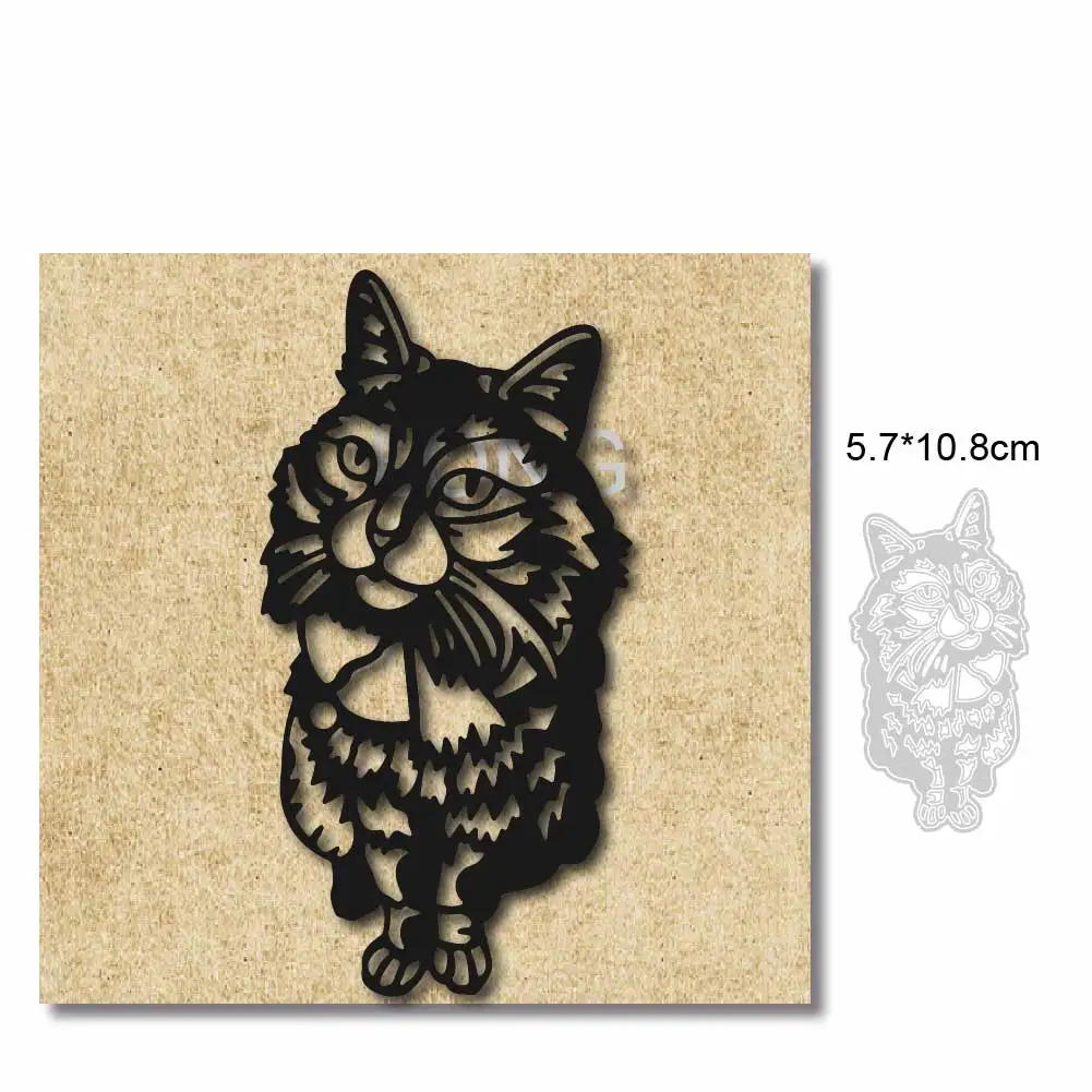 Molds Scrapbook Cutting Knife, Animal Dies, Cat Metal Die Cutters for Scrapbooking, Notebooks, Card Making, DIY Handwor, New
Molds Scrapbook Cutting Knife, Animal Dies, Cat Metal Die Cutters for Scrapbooking, Notebooks, Card Making, DIY Handwor, New
