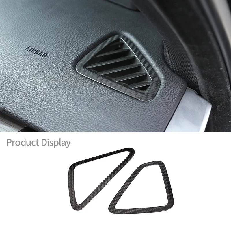 For BMW X5 F15 LHD 2014-2018 Real Carbon Fiber Auto Dashboard Decorative Air Conditioner Outlet Frame Car Accessories Sticker
For BMW X5 F15 LHD 2014-2018 Real Carbon Fiber Auto Dashboard Decorative Air Conditioner Outlet Frame Car Accessories Sticker