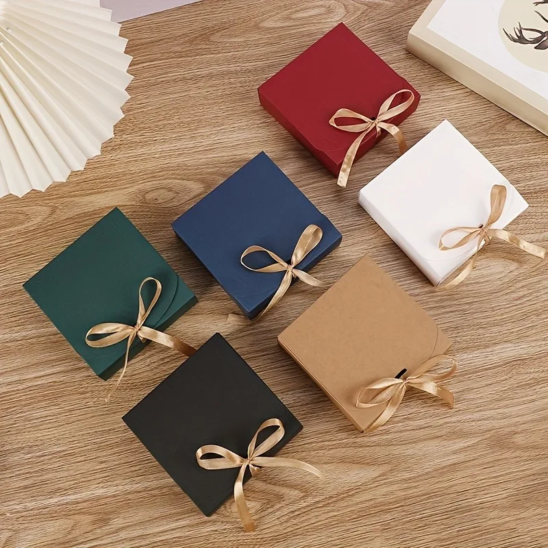 Multi-Color Jewelry Gift Boxes With Ribbon Bows - Lined Inside Sturdy for Small Gifts Accessories Packaging & Storage
Multi-Color Jewelry Gift Boxes With Ribbon Bows - Lined Inside Sturdy for Small Gifts Accessories Packaging & Storage