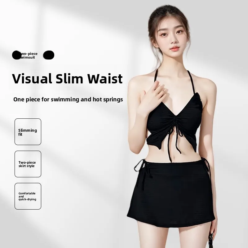 Women's High-End Sensual Bikini Pure Desire Sle Vaion Swimsuit Strapl ter Split Skirt Design Slimming Effect
Women's High-End Sensual Bikini Pure Desire Sle Vaion Swimsuit Strapl ter Split Skirt Design Slimming Effect