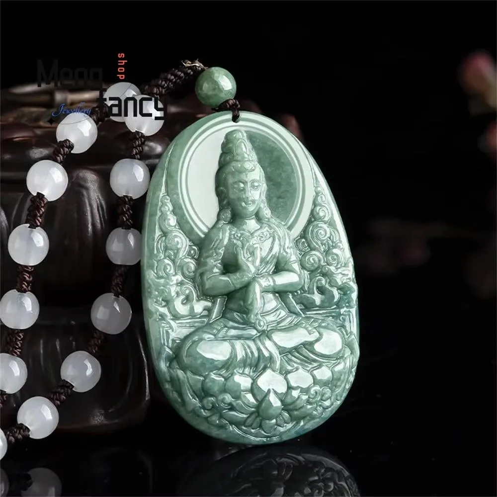 Natural A-goods Jadeite Bean Seed Baolian Guanyin Jade Pendant Simple Exquisite Best Selling Fashion Jewelry Mascot Holiday Gift
Natural A-goods Jadeite Bean Seed Baolian Guanyin Jade Pendant Simple Exquisite Best Selling Fashion Jewelry Mascot Holiday Gift