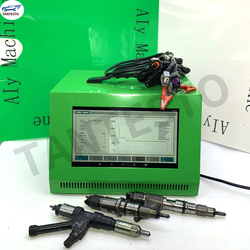 AM-QR1000 EFI Тестер импульсов форсунок Common Rail для электрического картера Siemens Bosch
AM-QR1000 EFI Тестер импульсов форсунок Common Rail для электрического картера Siemens Bosch