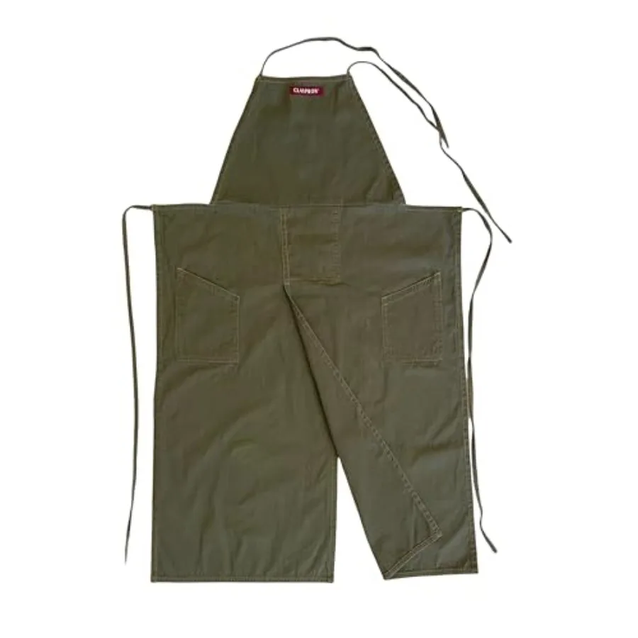the original split apron for potters, chefs and gardeners
the original split apron for potters, chefs and gardeners
