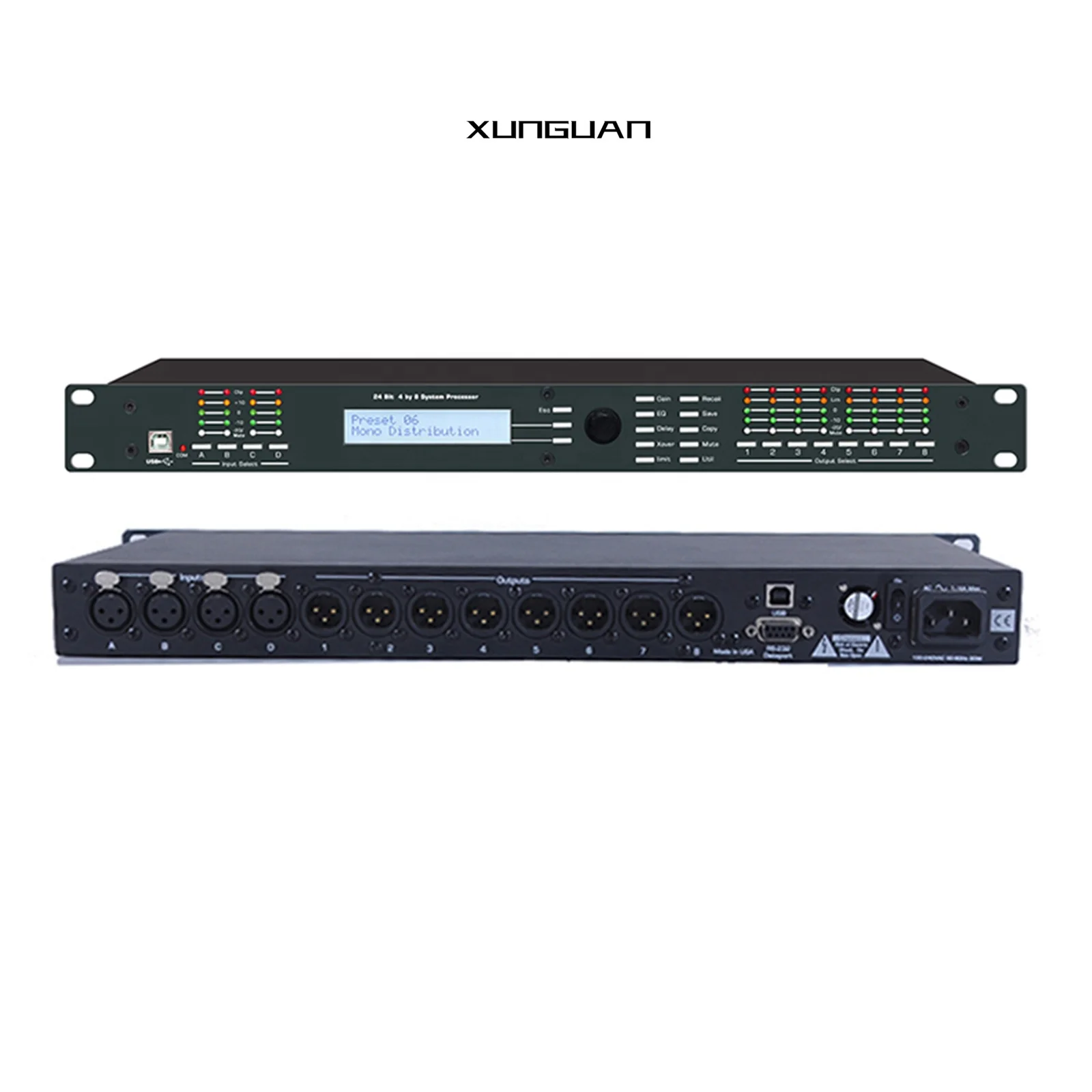 DriveRack DSP480 PA System 4 in 8 Out Digital Processor Stage Performance Speaker Management
DriveRack DSP480 PA System 4 in 8 Out Digital Processor Stage Performance Speaker Management