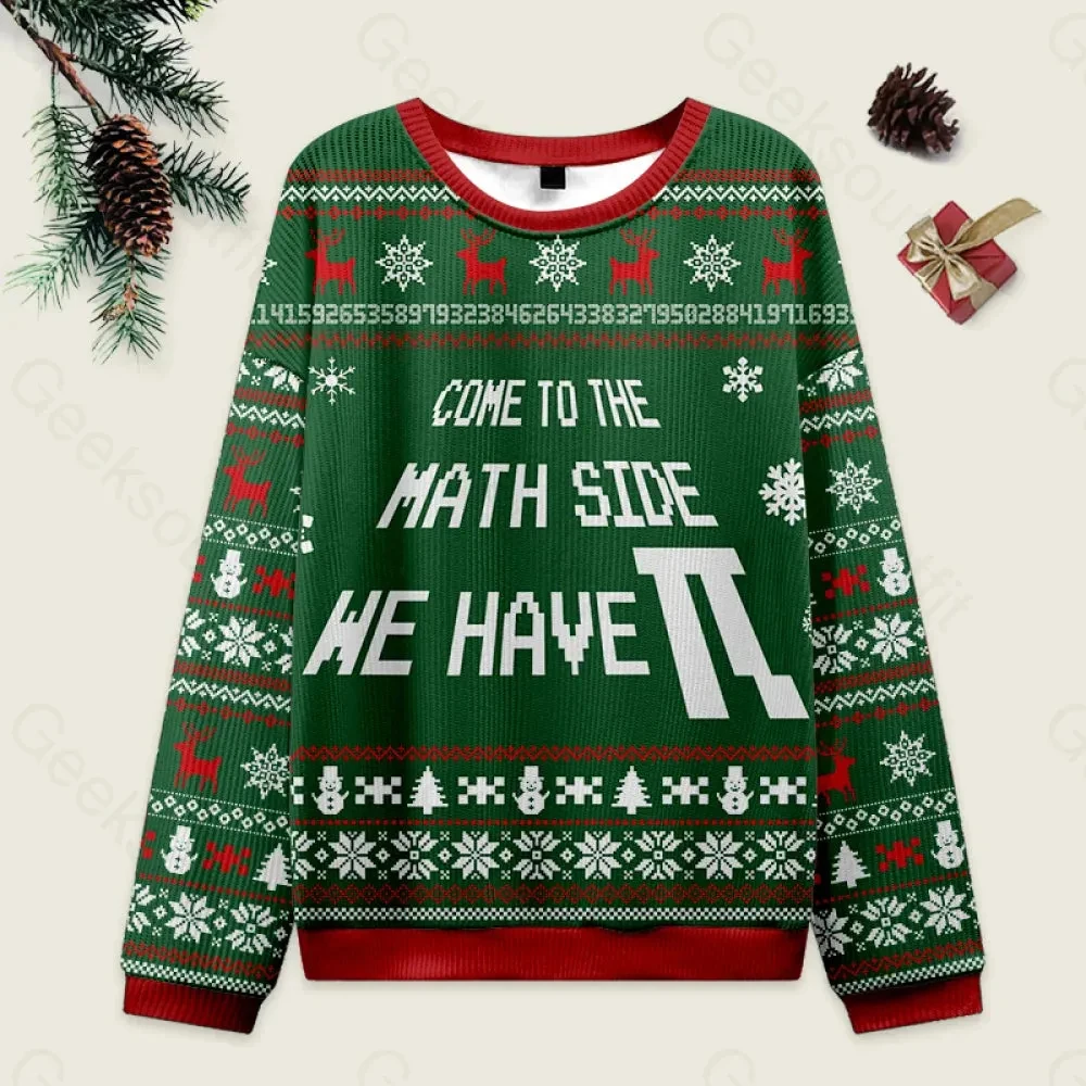 3.14 PI Ugly Christmas Fuzzy Fleece Sweatshirt Π Graphic Sweater Harajuku Fashion Unisex Math Lover Gifts Xmas Jumper Sweaters
3.14 PI Ugly Christmas Fuzzy Fleece Sweatshirt Π Graphic Sweater Harajuku Fashion Unisex Math Lover Gifts Xmas Jumper Sweaters