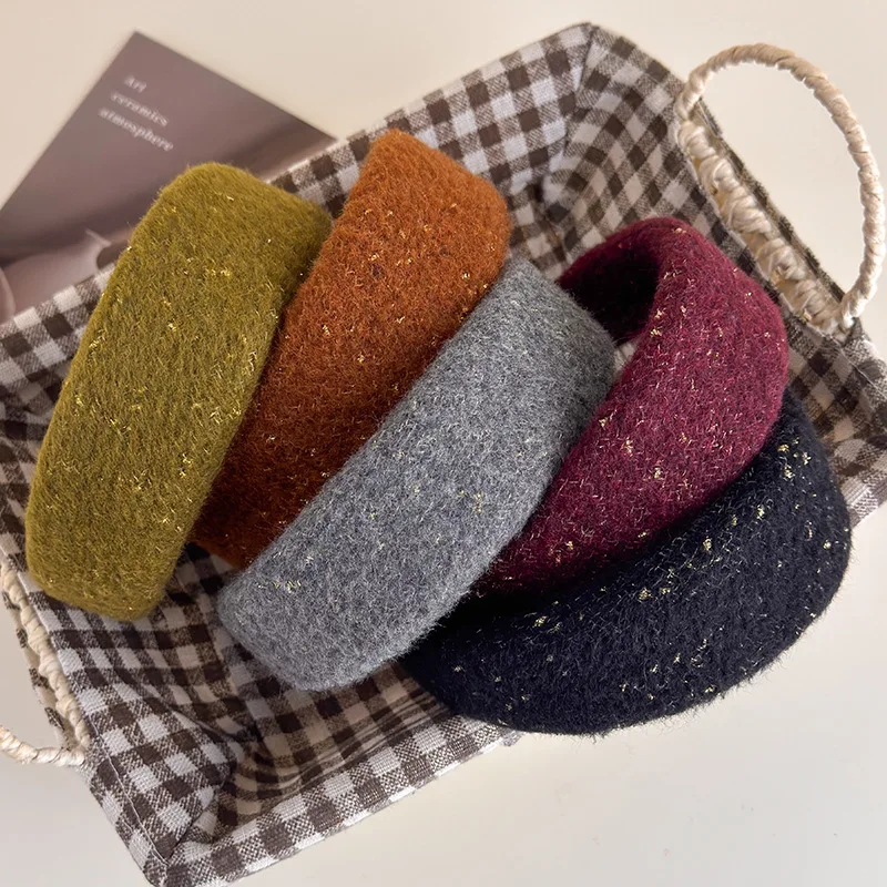Headband Wide Wool Knit Gold Thread Premium Elegant for Women Face Wash Daily Versatile Comfortable Quality Durable
Headband Wide Wool Knit Gold Thread Premium Elegant for Women Face Wash Daily Versatile Comfortable Quality Durable
