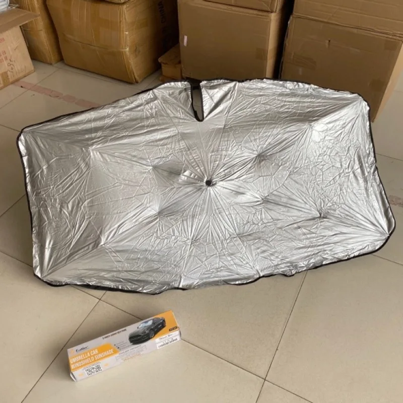 Home daily car parasol front block heat insulation sun protection UV protection sunshade 130 * 75cm
Home daily car parasol front block heat insulation sun protection UV protection sunshade 130 * 75cm