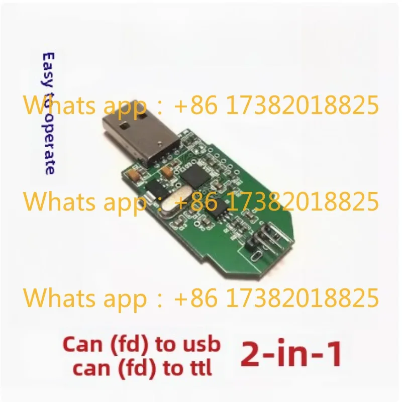 1pcs brand-new USB to CANFD
1pcs brand-new USB to CANFD