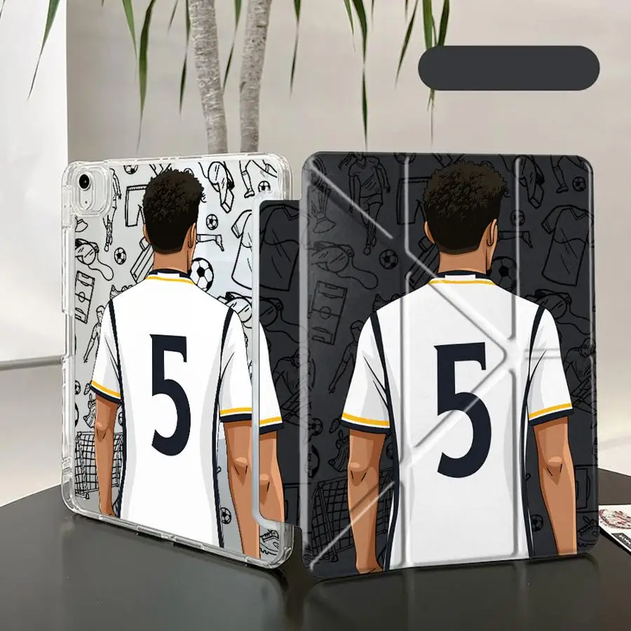 Tablet Case For iPad Mini 6 7 Pro 2025 11th 10th 9th 8th 7th 12.9inch Air 4 5 M3 M2 M4 11inch Holder Cover Y-Fold Football 5
Tablet Case For iPad Mini 6 7 Pro 2025 11th 10th 9th 8th 7th 12.9inch Air 4 5 M3 M2 M4 11inch Holder Cover Y-Fold Football 5