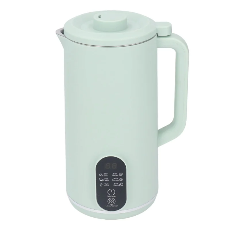 Бытовой блендер для соевого молока, многофункциональный автоматический настольный блендер с бесплатной кипящей и фильтрацией, зеленый
Бытовой блендер для соевого молока, многофункциональный автоматический настольный блендер с бесплатной кипящей и фильтрацией, зеленый