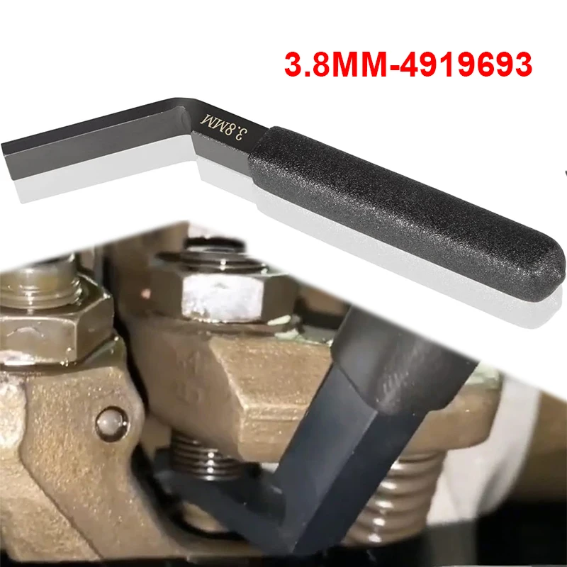 4919693 Engine Brake Alternative Adjustment Tool 3.8MM for ISX 11.9 Liters cm2250 Diesel Jake Brake Feeler Gauge(3.8MM-4919693)
4919693 Engine Brake Alternative Adjustment Tool 3.8MM for ISX 11.9 Liters cm2250 Diesel Jake Brake Feeler Gauge(3.8MM-4919693)