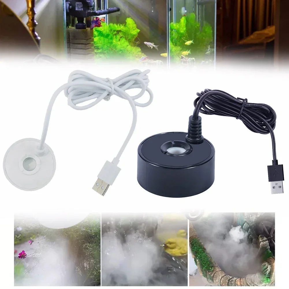 Creating Mist Atmosphere Fountain Atomizer Aquarium Mist Maker Easy To Use Environmentally Friendly Long Power Cable
Creating Mist Atmosphere Fountain Atomizer Aquarium Mist Maker Easy To Use Environmentally Friendly Long Power Cable