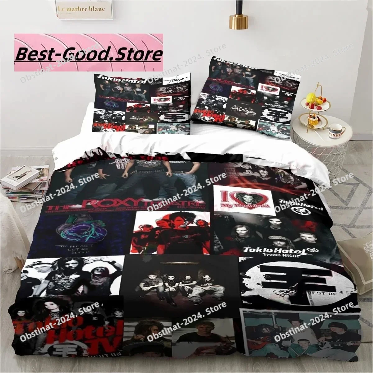 3D Print Tokio Hotel Music Band Bedding Set Boys Girls Twin Queen King Size Duvet Cover Pillowcase Bed boys Adult Bedroom
3D Print Tokio Hotel Music Band Bedding Set Boys Girls Twin Queen King Size Duvet Cover Pillowcase Bed boys Adult Bedroom