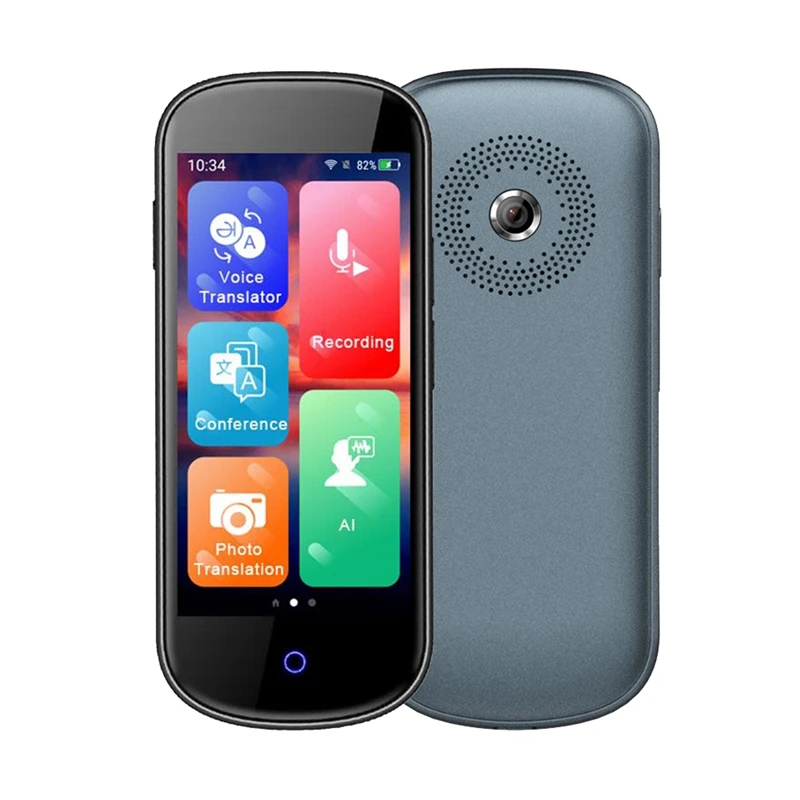 128 Languages Language Translator Intelligent Translator 4.0 Inch Two-Way Real-Time Wifi/Offline Recording/Photo
128 Languages Language Translator Intelligent Translator 4.0 Inch Two-Way Real-Time Wifi/Offline Recording/Photo