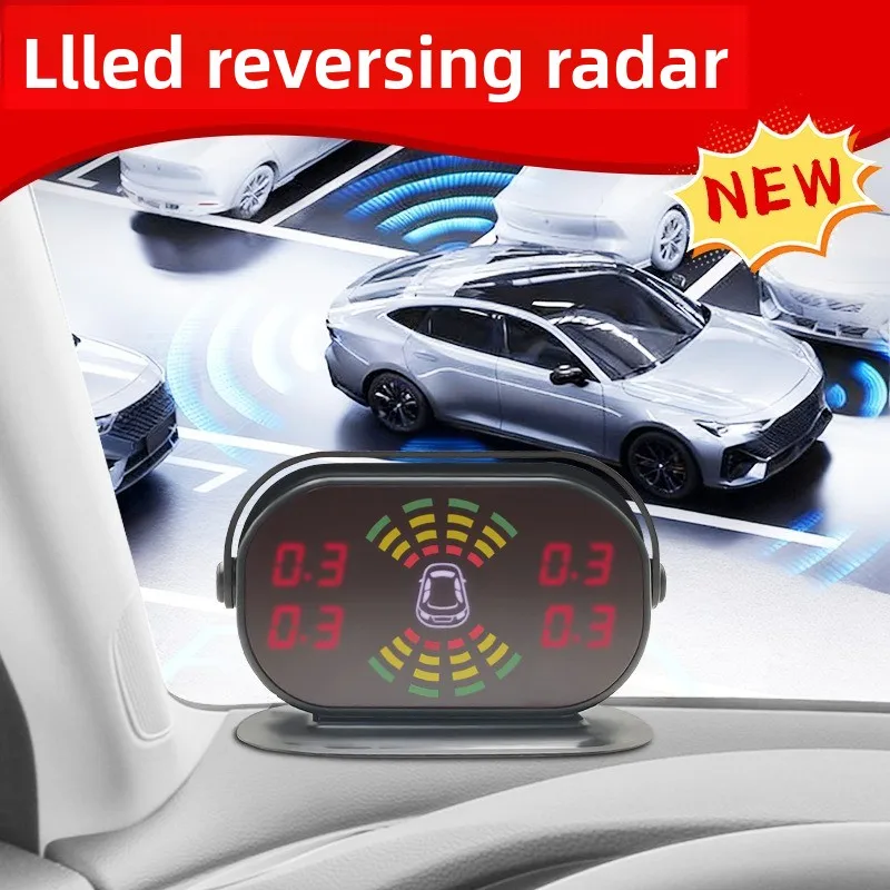 Реверсивный радар, большой цветной экран, светодиодный диапазон, реверсивный радар, звуковой сигнал, 8-зондный реверсивный радар
Реверсивный радар, большой цветной экран, светодиодный диапазон, реверсивный радар, звуковой сигнал, 8-зондный реверсивный радар