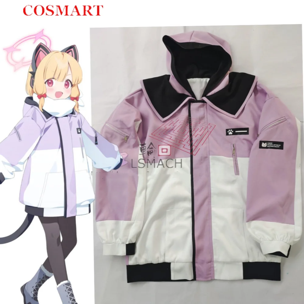 COSMART Blue Archive Saiba Momoi пальто косплей костюм Cos игры аниме вечерние униформа Хэллоуин играть ролевая одежда одежда
COSMART Blue Archive Saiba Momoi пальто косплей костюм Cos игры аниме вечерние униформа Хэллоуин играть ролевая одежда одежда