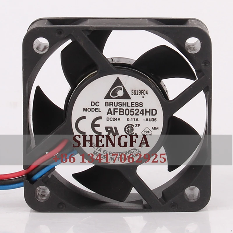 Корпусный вентилятор DELTA с двумя шарикоподшипниками AFB0524HD 50X50X10MM 5015 5 см, 24 В постоянного тока, 0,11 А, бесшумный охлаждающий вентилятор с высоким потоком воздуха
Корпусный вентилятор DELTA с двумя шарикоподшипниками AFB0524HD 50X50X10MM 5015 5 см, 24 В постоянного тока, 0,11 А, бесшумный охлаждающий вентилятор с высоким потоком воздуха