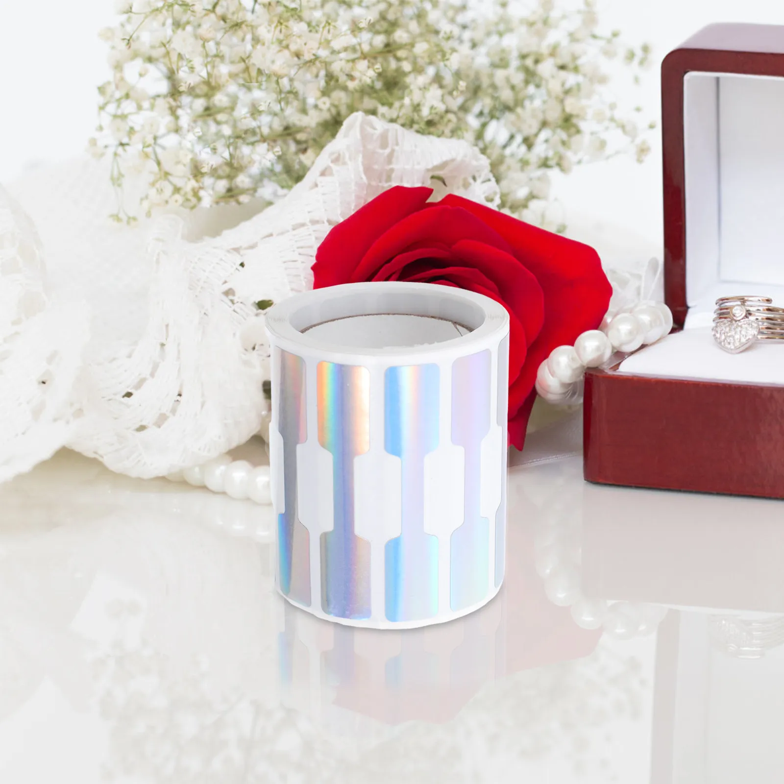 2 рулона этикеток-стикеров для ювелирных изделий, пустые водонепроницаемые самоклеящиеся бирки для ожерелий, браслетов, колец, серег, для розничной торговли
2 рулона этикеток-стикеров для ювелирных изделий, пустые водонепроницаемые самоклеящиеся бирки для ожерелий, браслетов, колец, серег, для розничной торговли