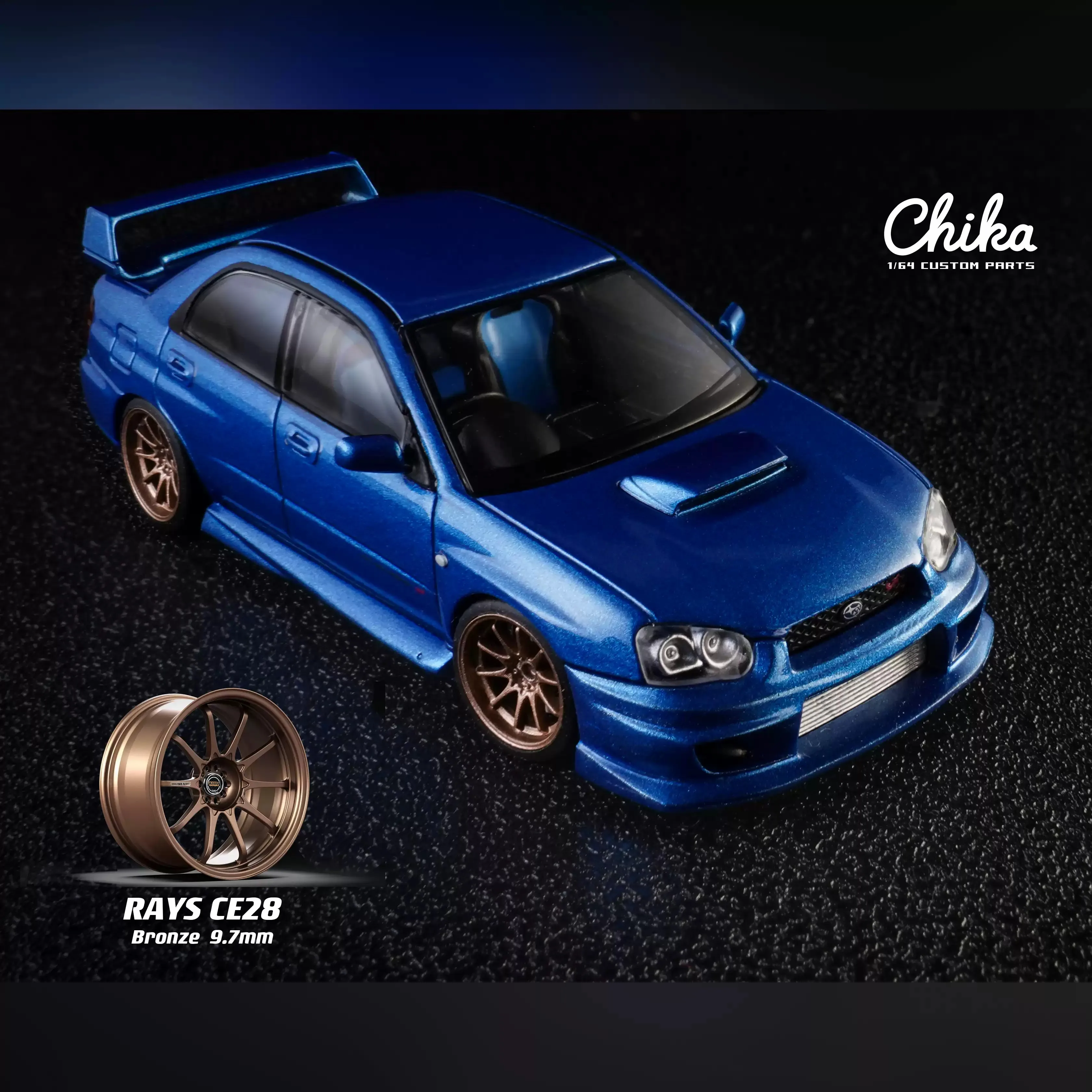 1/64 Nabes x Chika Weds Rays CE28N 9.7/8.9mm Modified Wheels | Car Model Modifications | Resin Wheels Static Display
1/64 Nabes x Chika Weds Rays CE28N 9.7/8.9mm Modified Wheels | Car Model Modifications | Resin Wheels Static Display