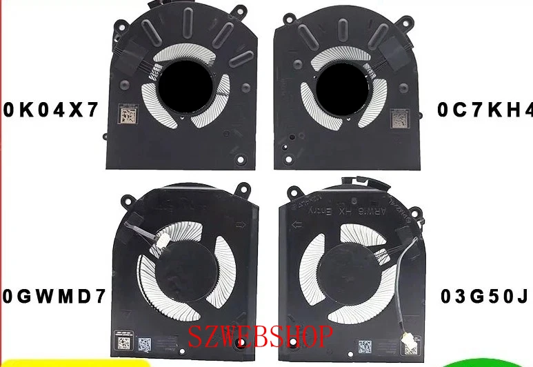 New For For DELL ARW16 HX CPU GPU Laptop Cooling Fan 0GWMD7 03G50J 0K04X7 0C7KH4
New For For DELL ARW16 HX CPU GPU Laptop Cooling Fan 0GWMD7 03G50J 0K04X7 0C7KH4