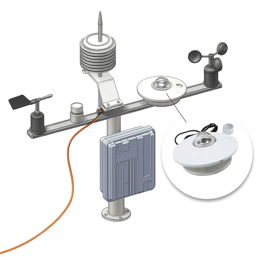 2026 Solar Irradiance Transmitter Sensor Meteorological Outdoor Solar Radiation Detector Sensor
2026 Solar Irradiance Transmitter Sensor Meteorological Outdoor Solar Radiation Detector Sensor