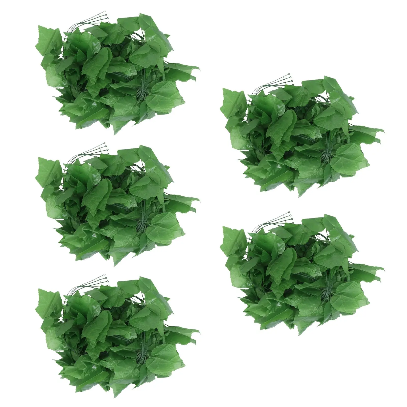 Faux Grape Leaf Vine 5 Pcs Artificial Green Plant Simulation Leaves Garland Decor Home Wedding Background Table Centerpiece
Faux Grape Leaf Vine 5 Pcs Artificial Green Plant Simulation Leaves Garland Decor Home Wedding Background Table Centerpiece