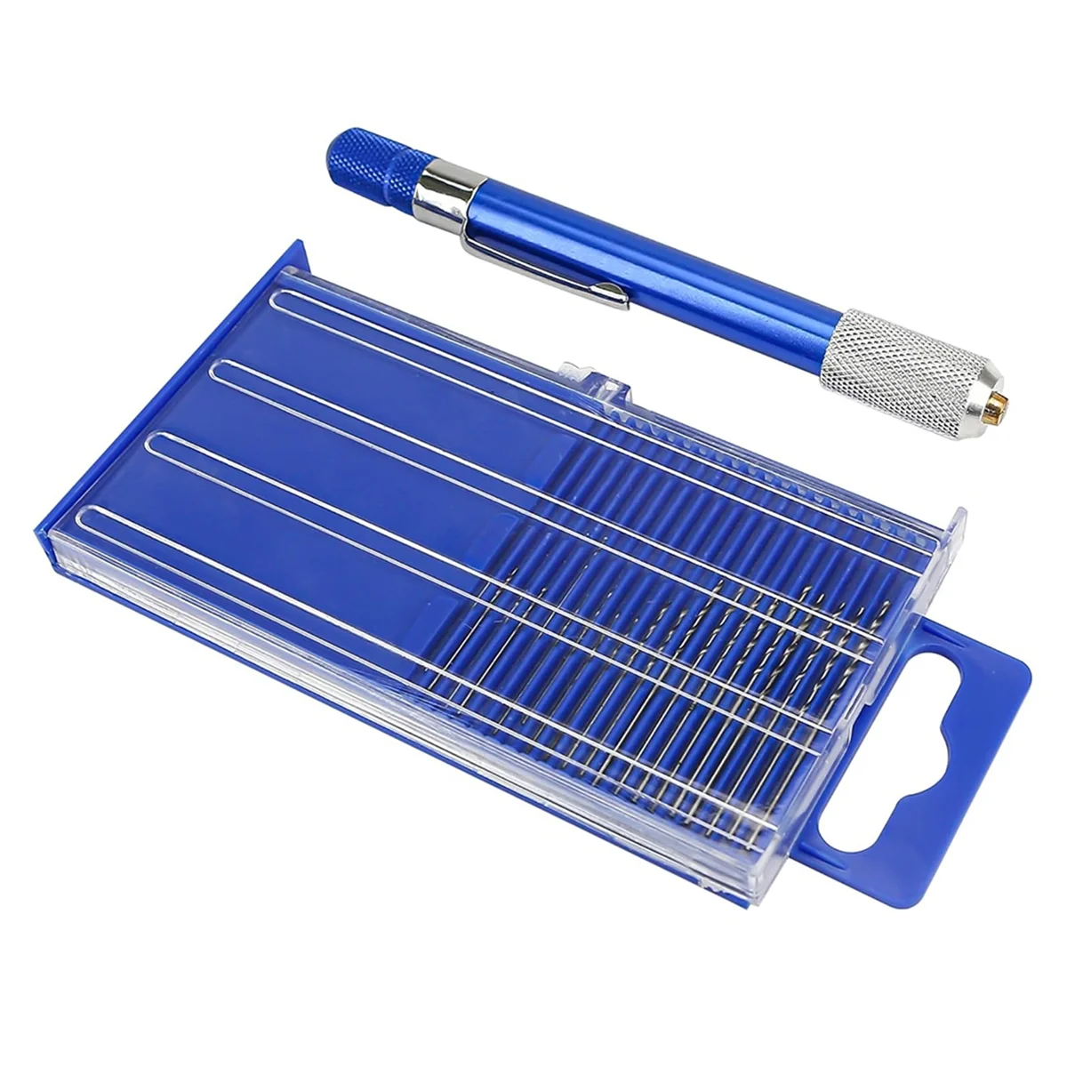 New 21PCS Carburetor Jet Drill Bits Pin Vise Set, for Jewelry Bead Making Crafts Orifice Drilling Wood DIY Carving
New 21PCS Carburetor Jet Drill Bits Pin Vise Set, for Jewelry Bead Making Crafts Orifice Drilling Wood DIY Carving
