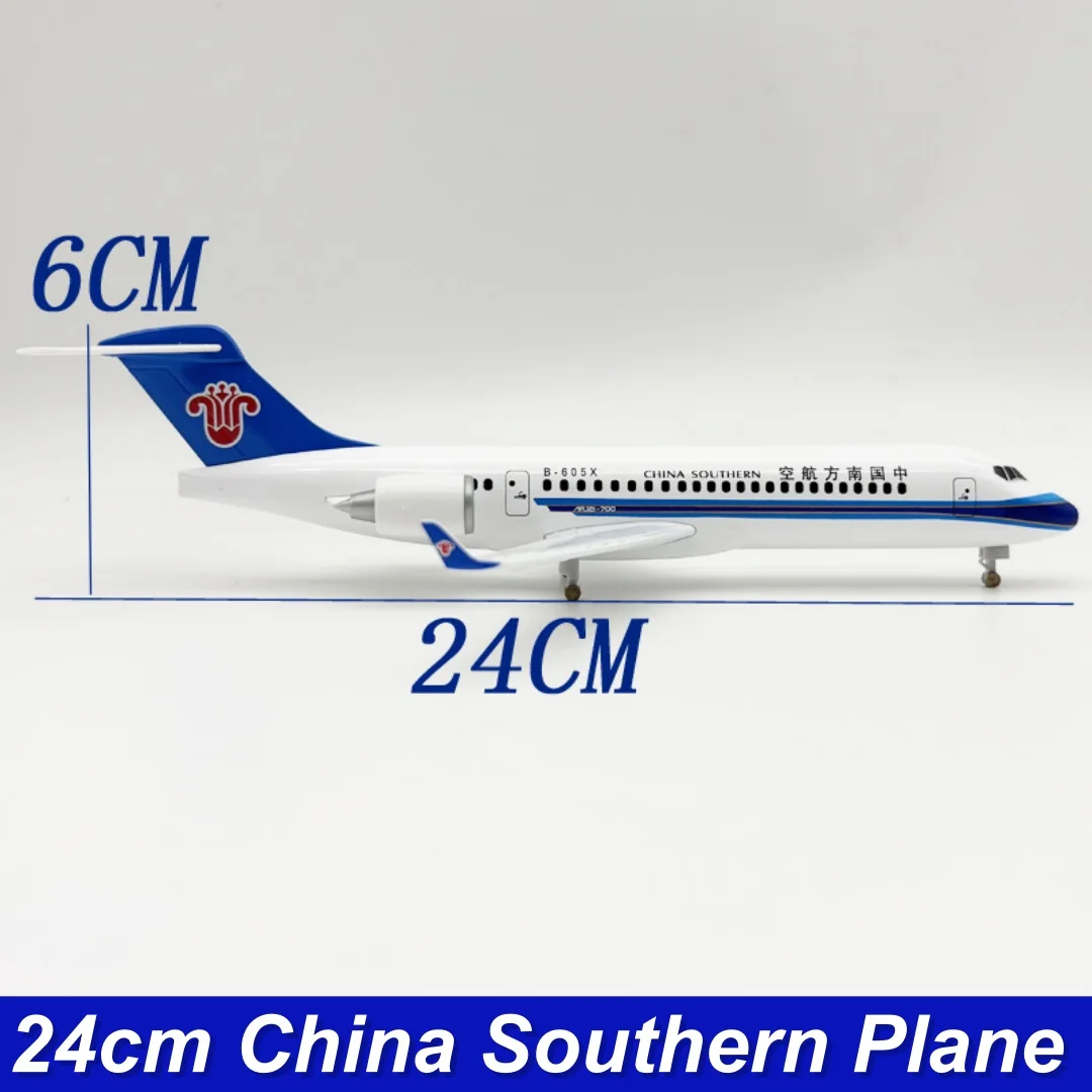 24cm Plane Model Kit C909 China Southern Airways ARJ-21 Metal Scale Aircraft Toy Airplane With Wheels Child Toy Souvenir Display
24cm Plane Model Kit C909 China Southern Airways ARJ-21 Metal Scale Aircraft Toy Airplane With Wheels Child Toy Souvenir Display