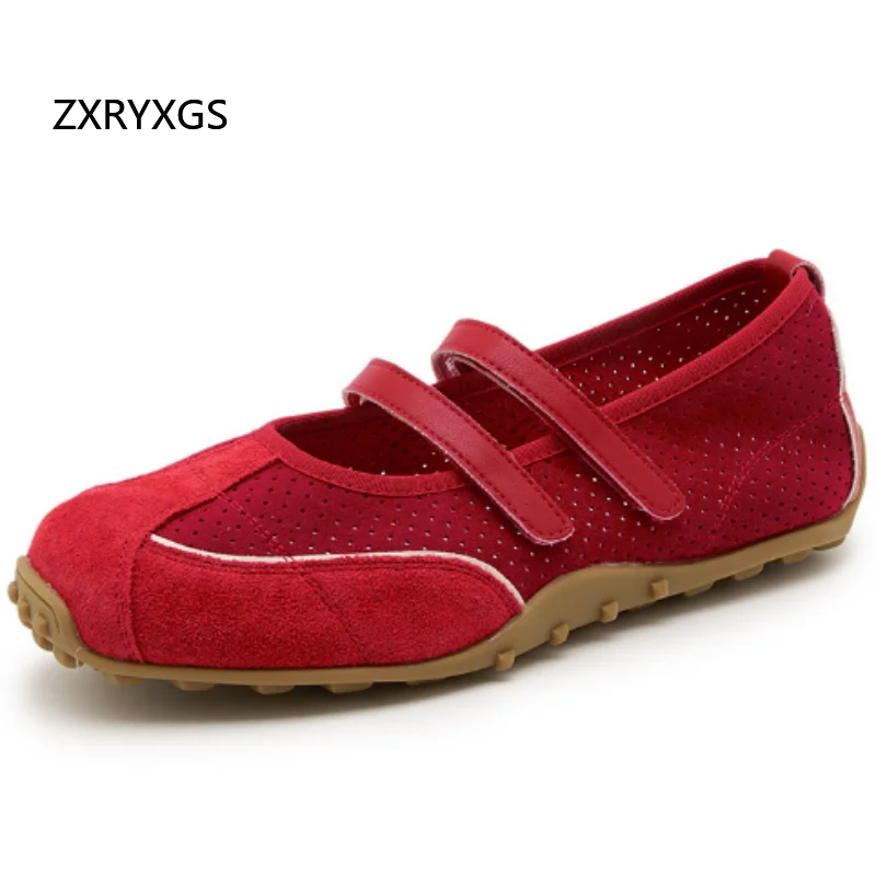 ZXRYXGS 2025 г., женская обувь из коровьей замши премиум-класса, мягкая удобная дышащая обувь на плоской подошве, модная повседневная обувь на плоской подошве
ZXRYXGS 2025 г., женская обувь из коровьей замши премиум-класса, мягкая удобная дышащая обувь на плоской подошве, модная повседневная обувь на плоской подошве