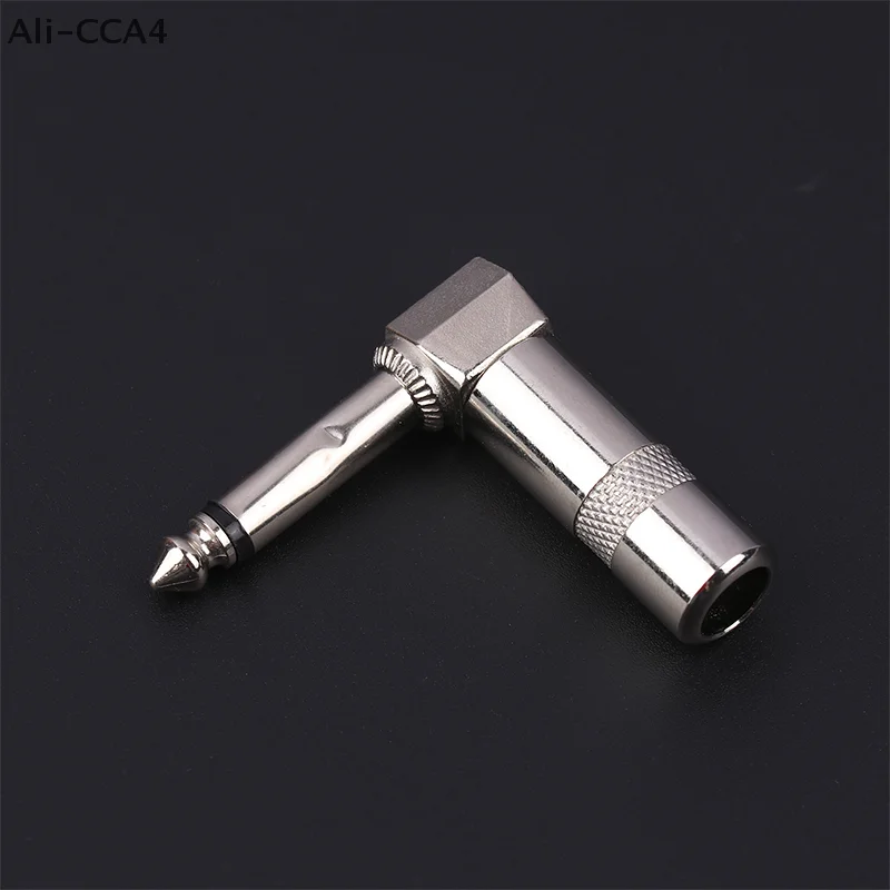 CCA4-6.35mm Plug Right Angle Male Mono Plug L-Shape Audio Connector For Guitar Audio 1/4" 6.35 90 Degree Jack Solder Connector
CCA4-6.35mm Plug Right Angle Male Mono Plug L-Shape Audio Connector For Guitar Audio 1/4" 6.35 90 Degree Jack Solder Connector