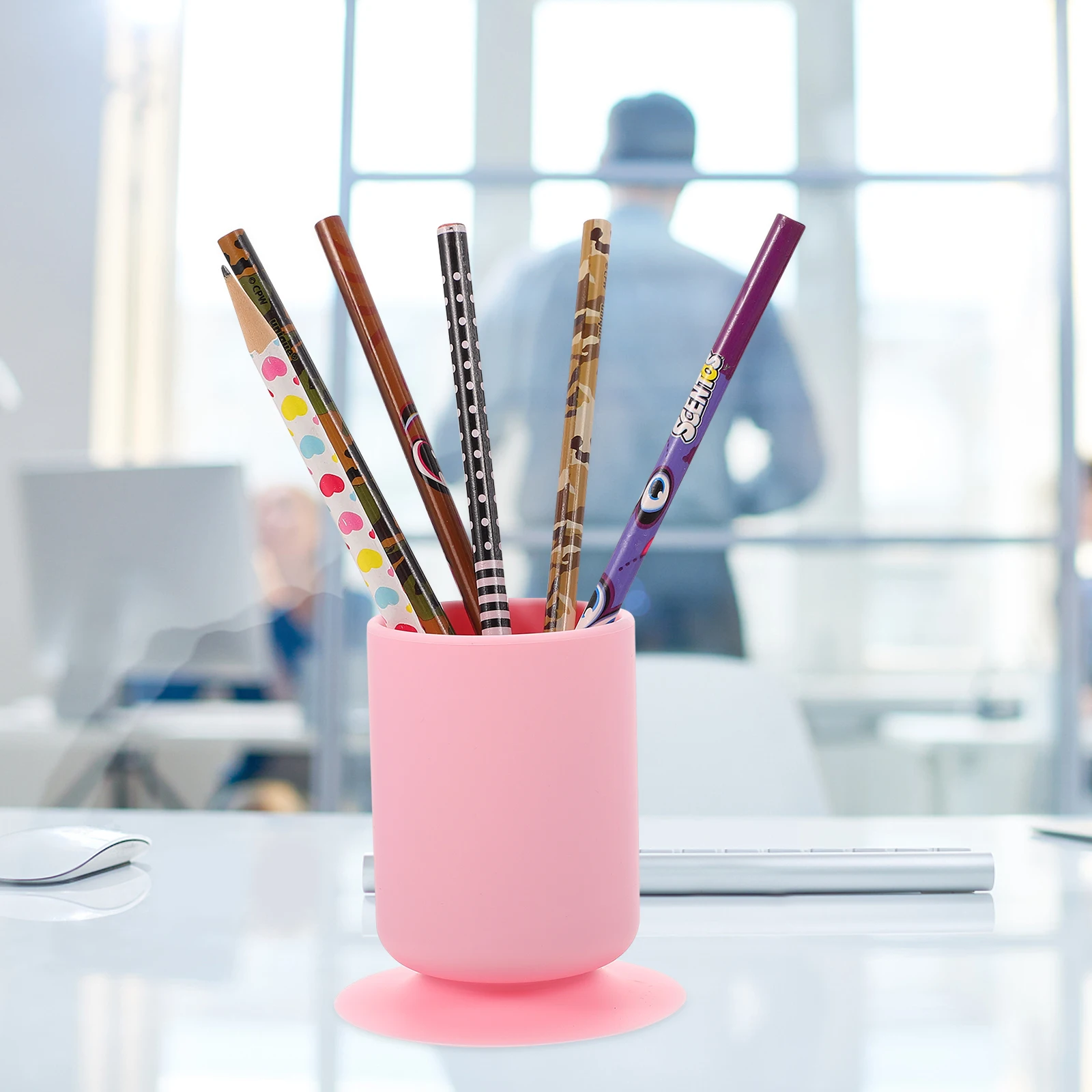Makeup Brush Holder for Vanity Anti-fall Pen Countertop Pencil Cups Gift Nail Polish Organizer Pink Desk Student
Makeup Brush Holder for Vanity Anti-fall Pen Countertop Pencil Cups Gift Nail Polish Organizer Pink Desk Student
