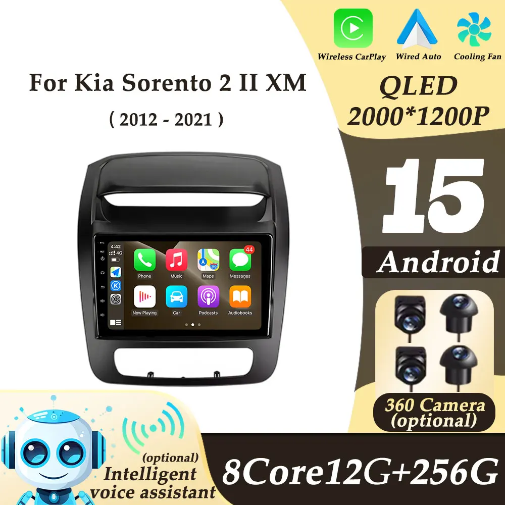 Split Screen GPS Navi DSP 2K QLED for Kia Sorento 2 II XM 2012-2021 Audio Car Radio Video Multimedi Player CarPlay Android Auto
Split Screen GPS Navi DSP 2K QLED for Kia Sorento 2 II XM 2012-2021 Audio Car Radio Video Multimedi Player CarPlay Android Auto