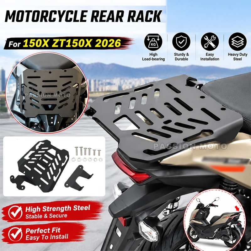 For zontes 150x Motorcycle Accessories Rear Rack Top Box Rack High Load-bearing Bracket For ZONTES 150X ZT150X 150 X 2026
For zontes 150x Motorcycle Accessories Rear Rack Top Box Rack High Load-bearing Bracket For ZONTES 150X ZT150X 150 X 2026