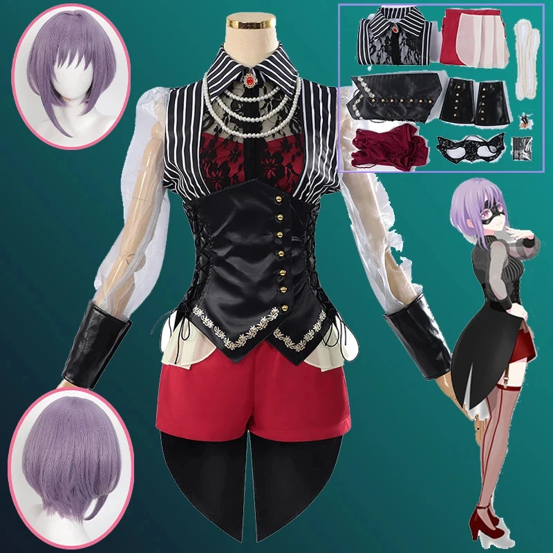 Amoris Anime BanG Dream! Nyamu Yūtenji Cosplay Costume Wig Sexy Woman Dress Suit Halloween Party Play Outfit for ,[6jh
Amoris Anime BanG Dream! Nyamu Yūtenji Cosplay Costume Wig Sexy Woman Dress Suit Halloween Party Play Outfit for ,[6jh
