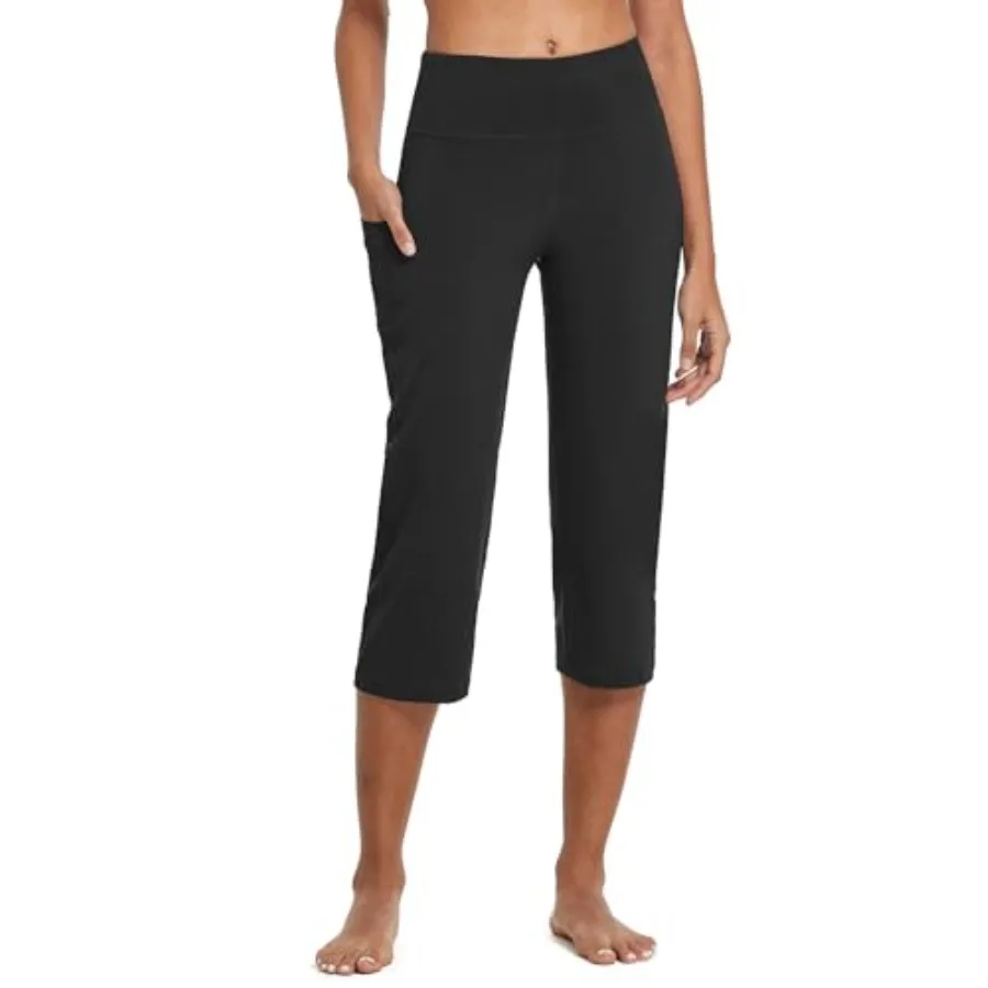 Women's 21" Capri Pants with Pockets, High Waist Tummy Control Yoga Leggings for Summer Workout
Women's 21" Capri Pants with Pockets, High Waist Tummy Control Yoga Leggings for Summer Workout