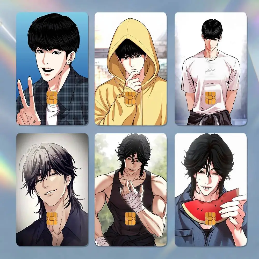 Manhwa L-Lookism 4pcs 1Set HD Waterproof Card Skins Protective Stickers for Credit Bank Game Cards
Manhwa L-Lookism 4pcs 1Set HD Waterproof Card Skins Protective Stickers for Credit Bank Game Cards