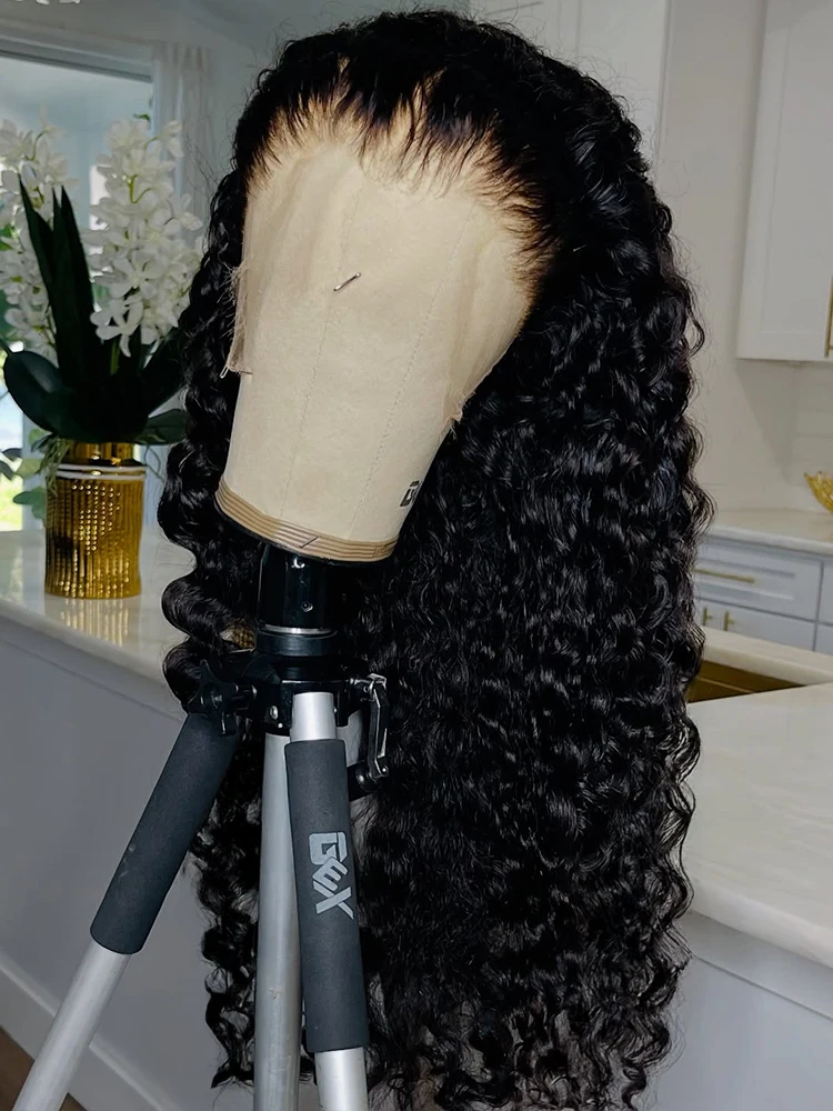 250 Density 13x6 HD Glueless Deep Wave Natural Human Hair Wigs 100 Clearance Sale Items Half Wig Burmese Curly Lace Wig Frontal
250 Density 13x6 HD Glueless Deep Wave Natural Human Hair Wigs 100 Clearance Sale Items Half Wig Burmese Curly Lace Wig Frontal