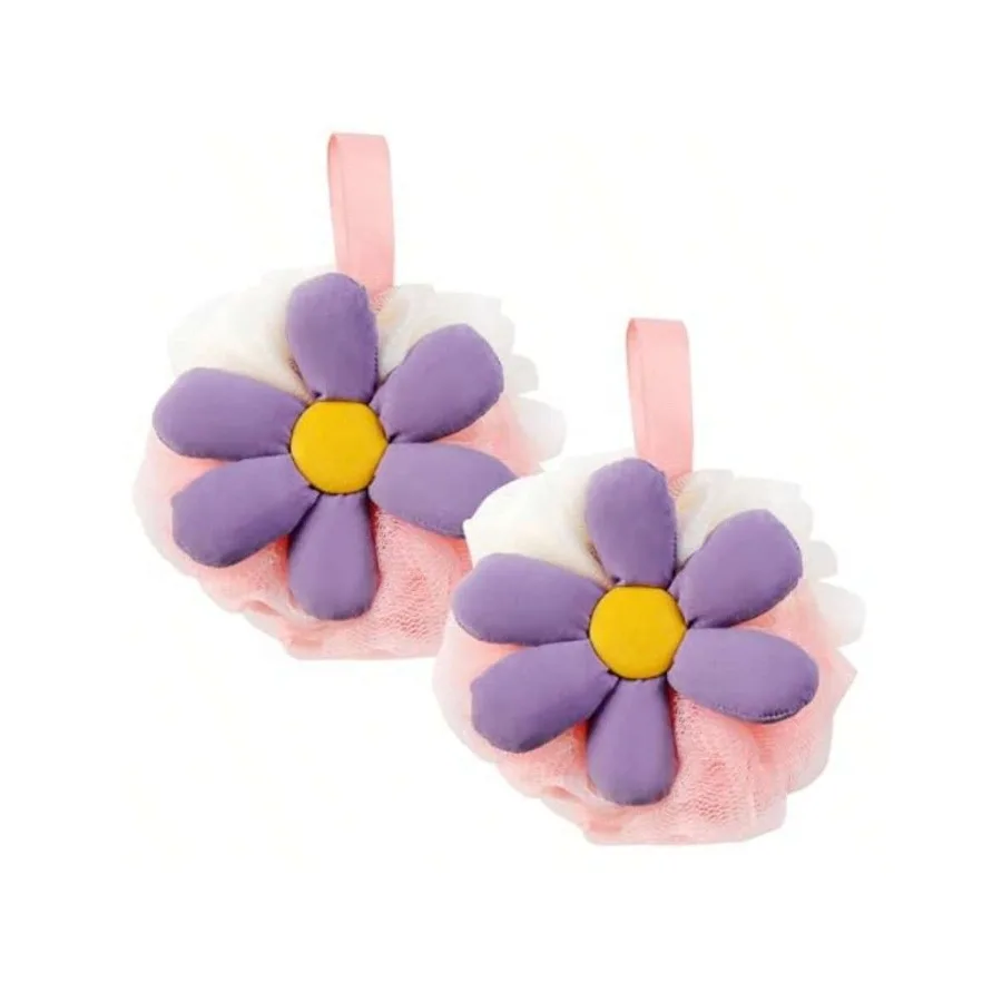 【New style】QY- 2PCS Cute Flower Bath Sponges Loofah Mesh Pouf Body Scrubber Exfoliating Shower Sponge For Women Shower Puff Sof
【New style】QY- 2PCS Cute Flower Bath Sponges Loofah Mesh Pouf Body Scrubber Exfoliating Shower Sponge For Women Shower Puff Sof
