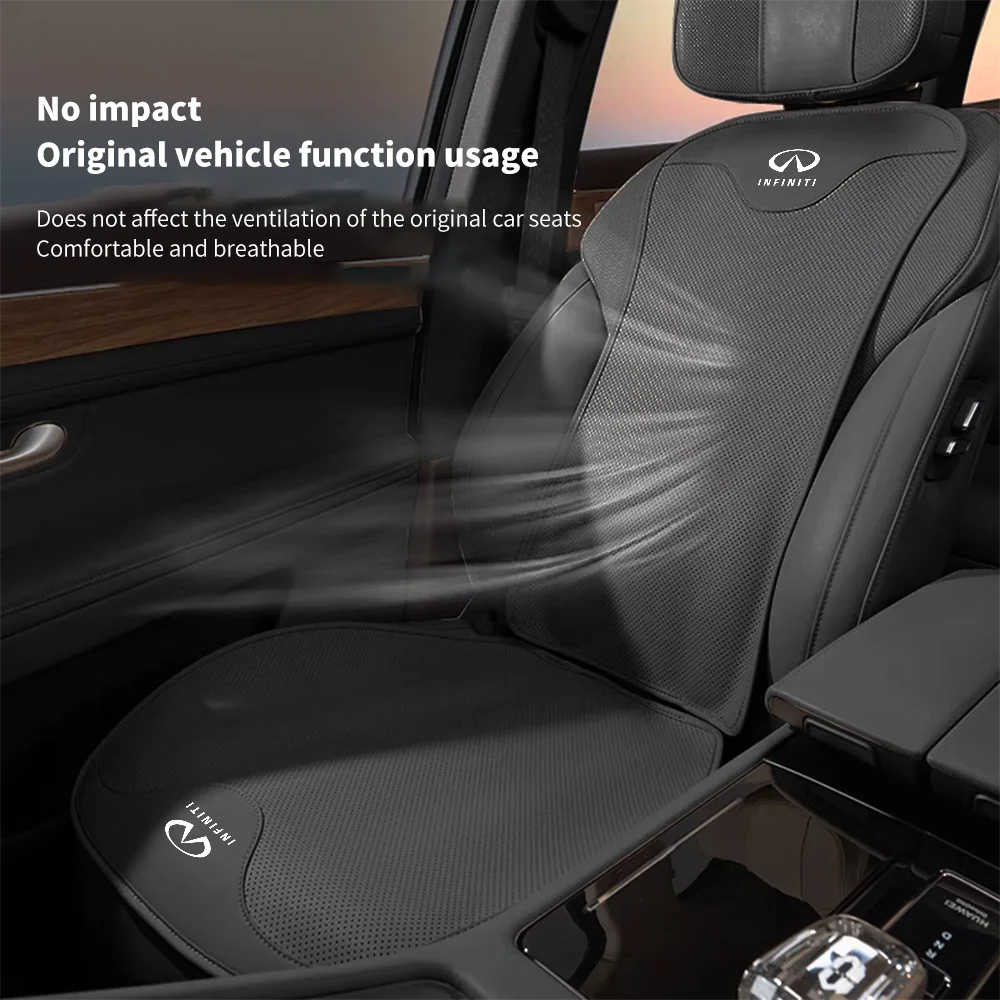 Дышащие кожаные чехлы на передние/задние автомобильные сиденья для Infiniti FX35 Q50 G37 Q30 ESQ QX50 QX60 QX70 ESQ JX35 Автоматическая подушка на спинку
Дышащие кожаные чехлы на передние/задние автомобильные сиденья для Infiniti FX35 Q50 G37 Q30 ESQ QX50 QX60 QX70 ESQ JX35 Автоматическая подушка на спинку